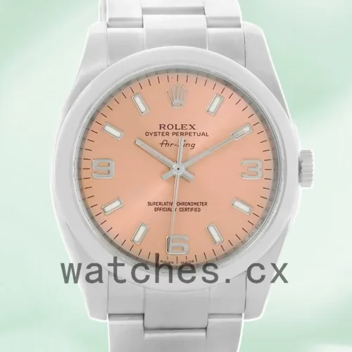 114200PSO-1.webp Rolex Air-king 36mm Men’s 114200-70190 Silver-tone