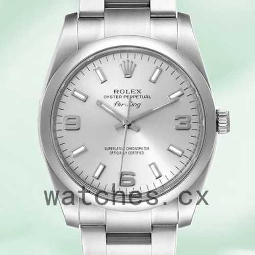 114200SSO-1.webp Rolex Air-king Men’s 114200SSO 36mm Oyster Bracelet