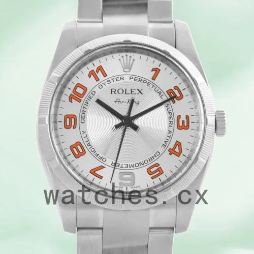 114210SAO-1.webp Rolex Air-king Men’s 36mm 114210SAO Silver Dial