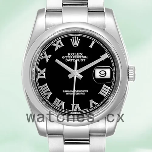 116200BKRO-1.webp Rolex Datejust Men’s 36mm 116200BKRO Automatic