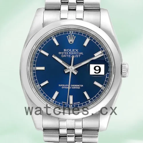 116200BLSJ-1.webp Rolex Datejust Men’s 116200BLSJ 36mm Automatic Jubilee Bracelet