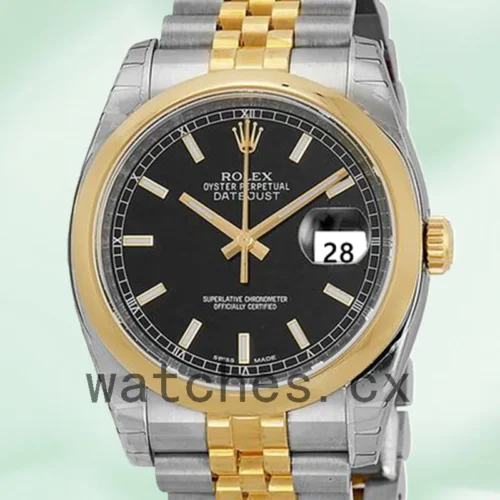 116203BKSJ-1.webp Rolex Datejust Men’s 116203BKSJ 36mm Jubilee Bracelet
