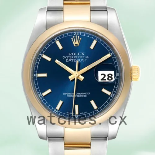 116203BLSO-1.webp Rolex Datejust Men’s 116203SDO 36mm Silver-tone