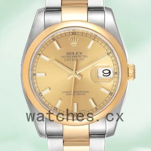 116203CSO-1.webp Rolex Datejust Men’s 116203-72203 36mm Silver-tone