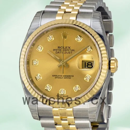 116233-CDJ-1.webp Rolex Datejust 116233-CDJ 36mm Men’s Silver-tone Jubilee Bracelet