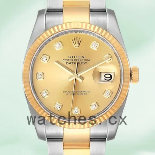 116233CDO-1.webp Rolex Datejust 36mm 116233CDO Men’s Silver-tone Automatic