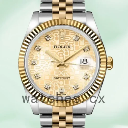 116233CJDJ-1.webp Rolex Datejust Men’s 116233CJDJ 36mm Automatic Black Dial