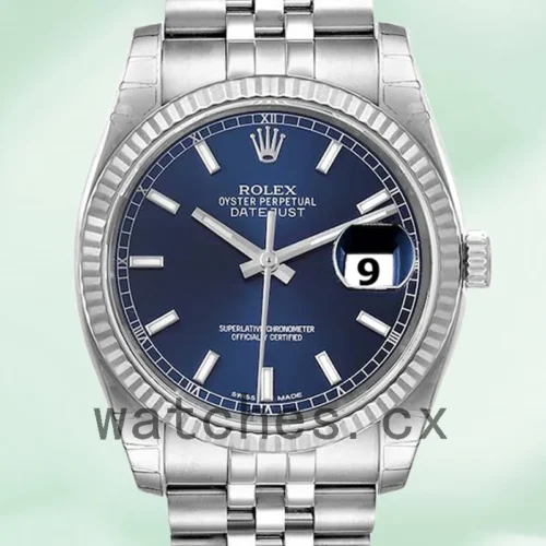 116234BLSJ-1.webp Rolex Datejust Men’s 116234BLSJ 36mm Jubilee Bracelet Automatic