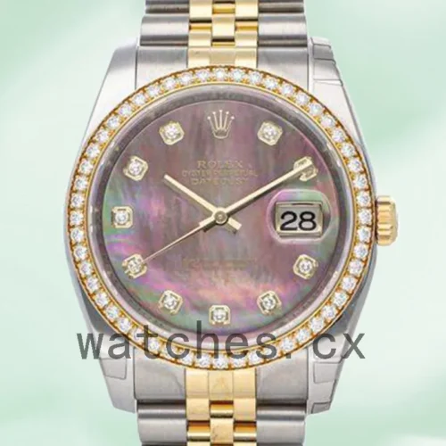 116243BKMDJ-1.webp Rolex Datejust 116243BKMDJ Men’s 36mm Automatic Bracelet