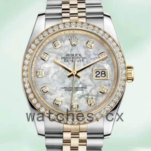 116243MDJ-1.webp Rolex Datejust 116243MDJ Men’s 36mm Automatic Mother of Pearl