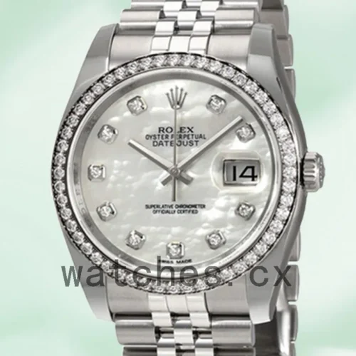 116244MDJ-1.webp Rolex Datejust 36mm Men’s 116244MDJ Bracelet Mother of Pearl