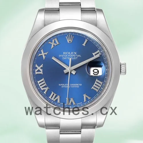 116300BLRO-1.webp Rolex Datejust 116300-72210 Men’s 41mm Oyster Bracelet