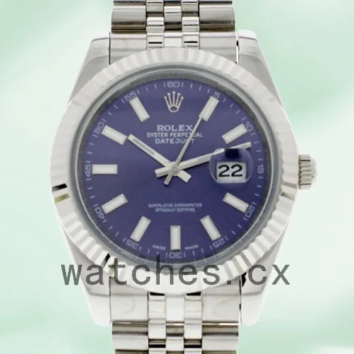 116334BLSJ-1.webp Rolex Datejust Men’s 116334BLSJ 41mm Blue Dial
