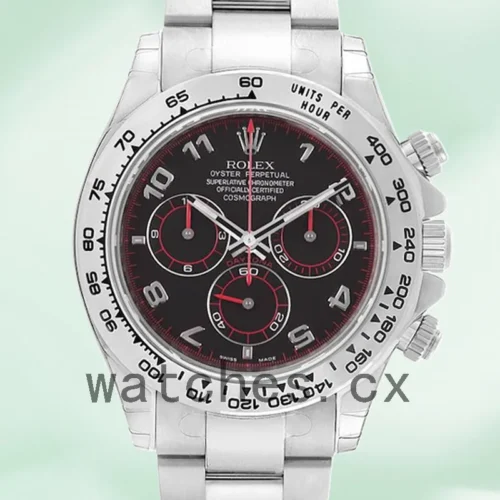 116509BKAO-1.webp Rolex Daytona 40mm Men’s 116509-78599 Black Dial Automatic