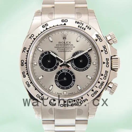 116509GYSO-1.webp Rolex Daytona Men’s m116509-0072 40mm Oyster Bracelet Gray Dial