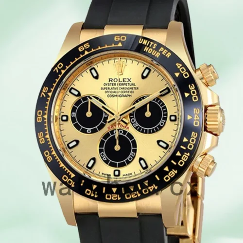 116518CBKSR-1.webp Rolex Daytona 116518CBKSR 40mm Men’s Rubber Band Black Dial