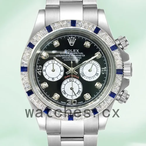 116599BK-1.webp Rolex Daytona 40mm 116599 Men’s Automatic Black Dial