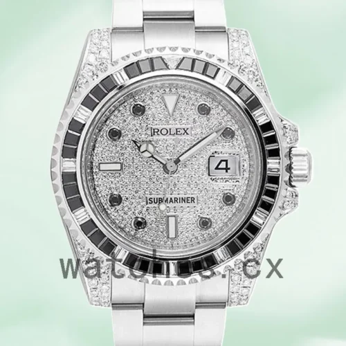 116610LN-BK-1.webp Rolex Submariner Men’s 116659 40mm Oyster Bracelet Silver-tone
