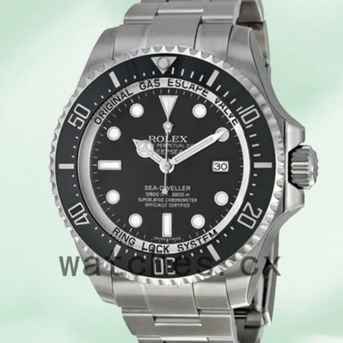 116660BKSO-1.webp Rolex Sea-Dweller Deepsea 116660-98210 44mm Men’s Black Dial Silver-tone