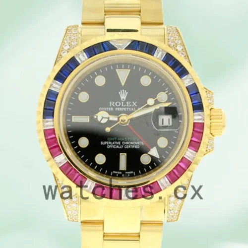 116758SARU-1.webp Rolex Gmt Master 116758 SAru-78208 40mm Men’s Black Dial