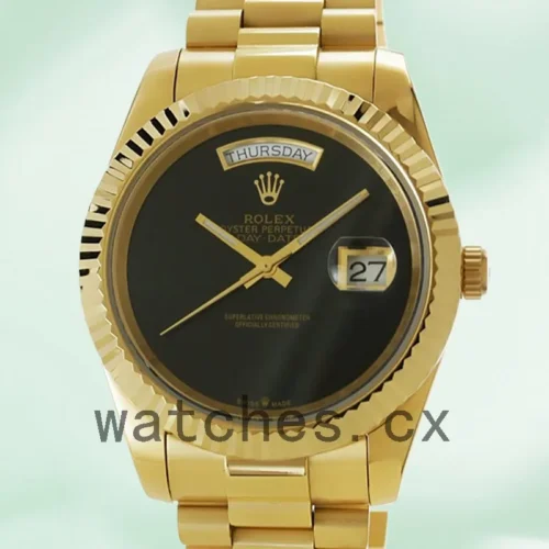 118208BKP-1.webp Rolex Day-date 118208 Men’s 36mm Gold-tone Bracelet