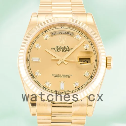 118238CDP-1.webp Rolex Day-Date Men’s 36mm 118238 Gold-tone Automatic