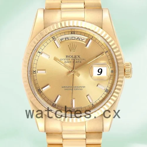 118238CSP-1.webp Rolex Day-Date 36mm 118238CSP Men’s Jubilee Bracelet