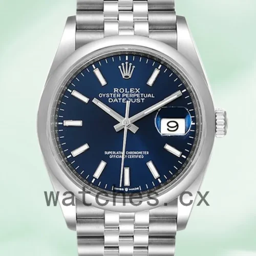 126200BLSJ-1.webp Rolex Datejust Men’s 36mm m126200-0005 Oyster Bracelet Automatic