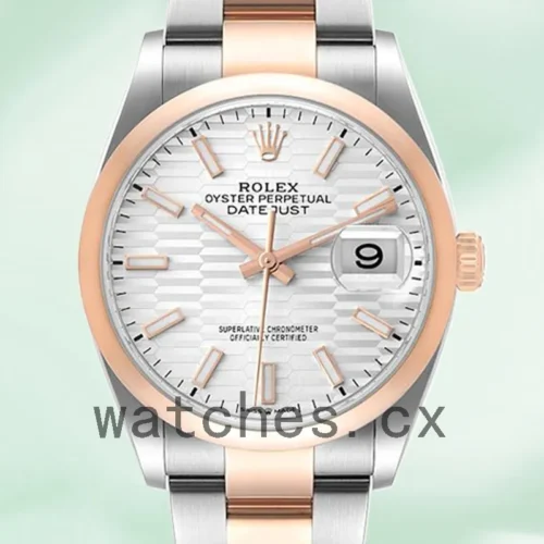 126201SFSO-1.webp Rolex Datejust 36mm Men’s m126201-0034 Silver Fluted Dial Automatic