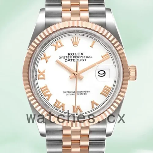 126231WRJ-1.webp Rolex Datejust Men’s 36mm m126231-0015 Automatic White Dial