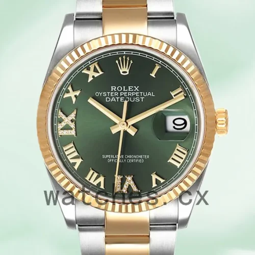 126233GNDRO-1.webp Rolex Datejust m126233-0026 Men’s 36mm Silver-tone