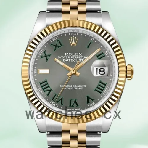 126233GYRJ-1.webp Rolex Datejust 36mm Men’s m126233-0035 Automatic Wimbledon Dial