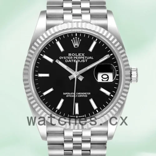 126234BKSJ-1.webp Rolex Datejust Men’s 36mm 126234BKSJ Jubilee Bracelet