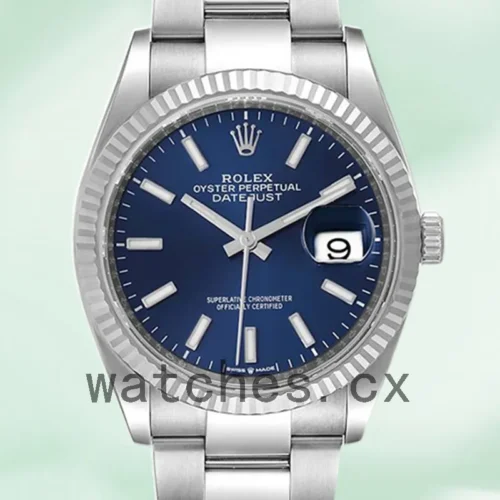 126234BLSO-1.webp Rolex Datejust 36mm 126234BLSO Men’s Oyster Bracelet Silver-tone