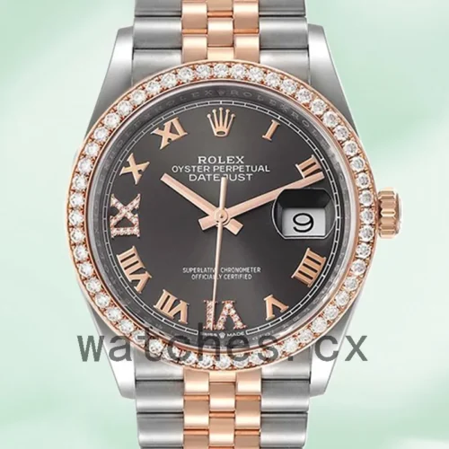 126281GYRDJ-1.webp Rolex Datejust Men’s m126281rbr-0011 36mm Silver-tone