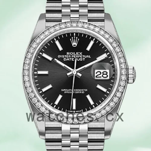 126284BKSJ-1.webp Rolex Datejust m126284rbr-0007 Ladies 36mm Silver-tone