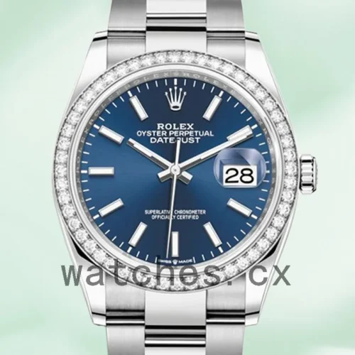 126284BLSO-1.webp Rolex Datejust Ladies 36mm m126284rbr-0010 Silver-tone