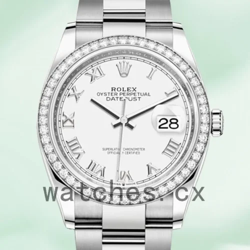 126284WRO-1.webp Rolex Datejust 36mm m126284rbr-0018 Ladies Silver-tone