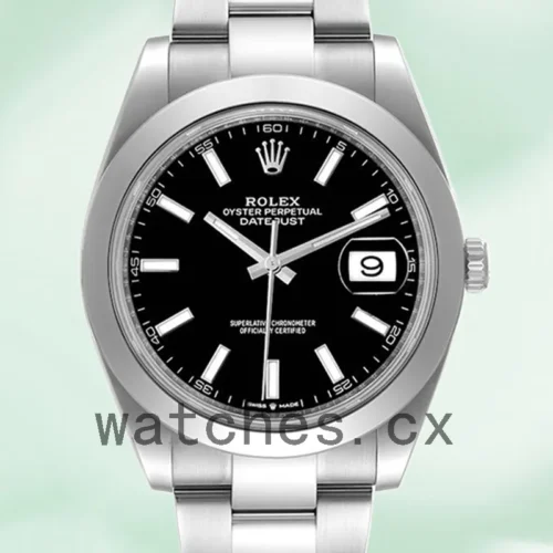 126300BKSO-1.webp Rolex Datejust Men’s m126300-0011 41mm Oyster Bracelet Automatic
