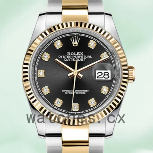 126333BKDO-1.webp Rolex Datejust 41mm m126333-0005 Men’s Black Dial
