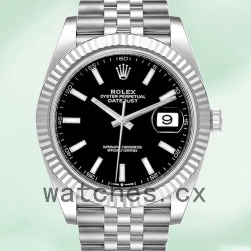 126334BKSJ-1.webp Rolex Datejust m126334-0018 Men’s 41mm Black Dial