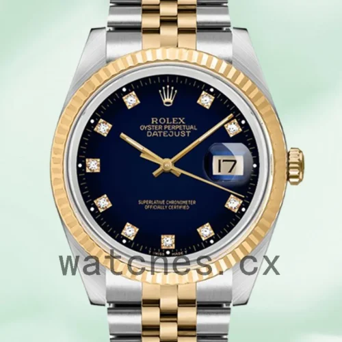 16233BLDJ-1.webp Rolex Datejust Men’s 16233BLDJ 36mm Jubilee Bracelet Silver-tone