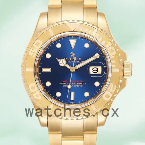 16628BLSO-1.webp Rolex Yacht-master 16628BLSO 40mm Men’s Blue Dial Gold-tone