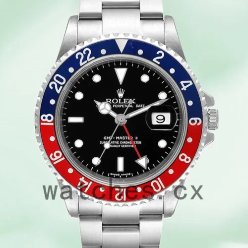16710PEPSI-1.webp Rolex Gmt Master Ii Men’s 40mm 16710PEPSI Automatic