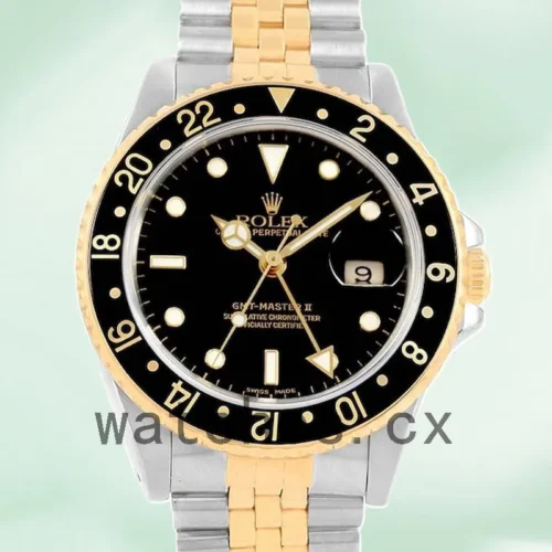 16713BKSJ-1-1.webp Rolex Gmt Master 40mm 16713BKSJ-1 Men’s Black Dial Gold-tone