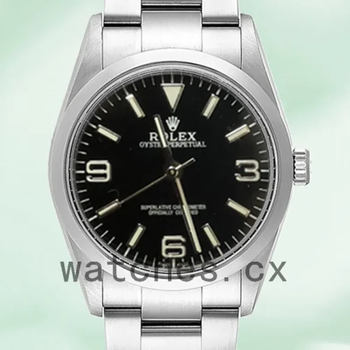 177200BKSO-1.webp Rolex Oyster Perpetual 31mm Ladies 177200 Black Dial
