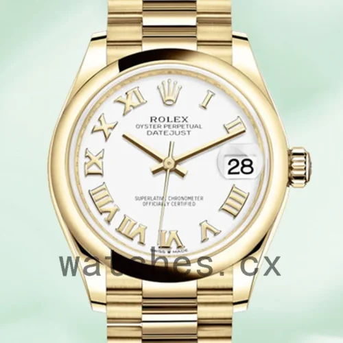 278248WRP-1.webp Rolex Datejust 31mm Ladies m278248-0020 White Dial Gold-tone