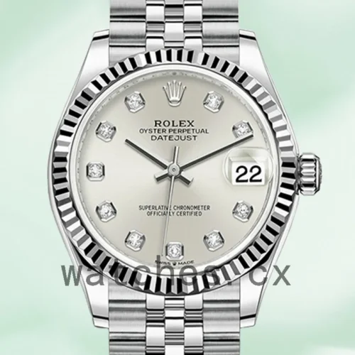 278274SDJ-1.webp Rolex Datejust m278274-0030 Ladies 31mm Jubilee Bracelet Silver-tone