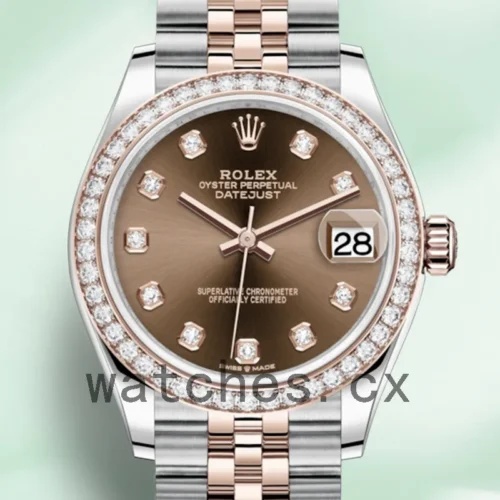 278381CHDJ-1.webp Rolex Datejust m278381rbr-0028 31mm Ladies Chocolate Dial