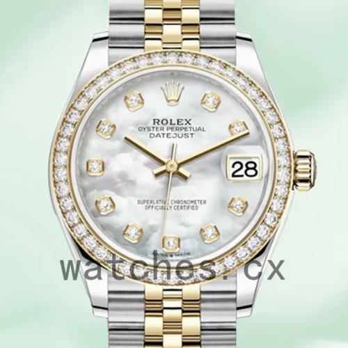 278383MDJ-1.webp Rolex Datejust m278383rbr-0028 31mm Ladies Jubilee Bracelet Mother of Pearl Dial